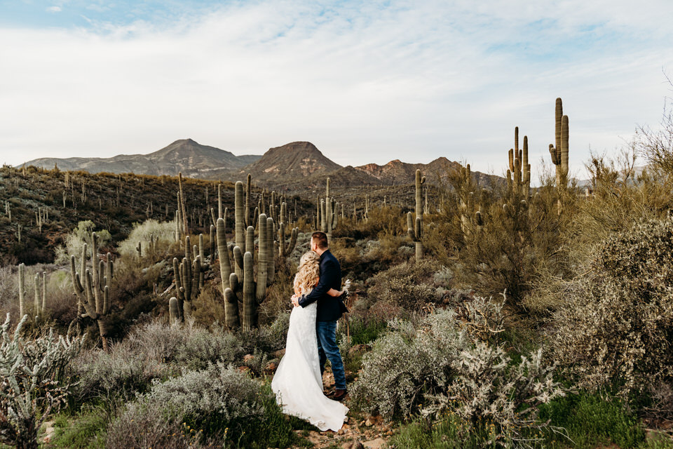 Cave Creek, AZ Elopement