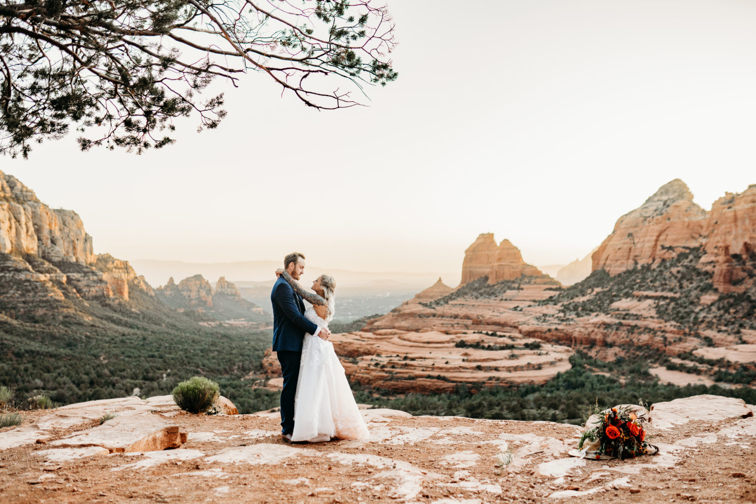 Off Road Elopement With Family - Sedona, Az