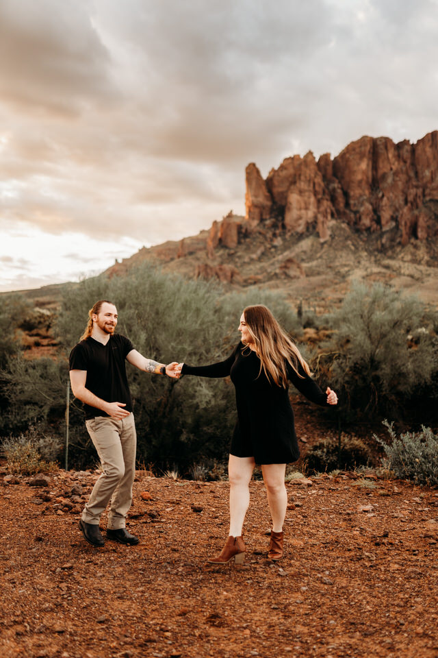 Engagement in Lost Dutchman State Park