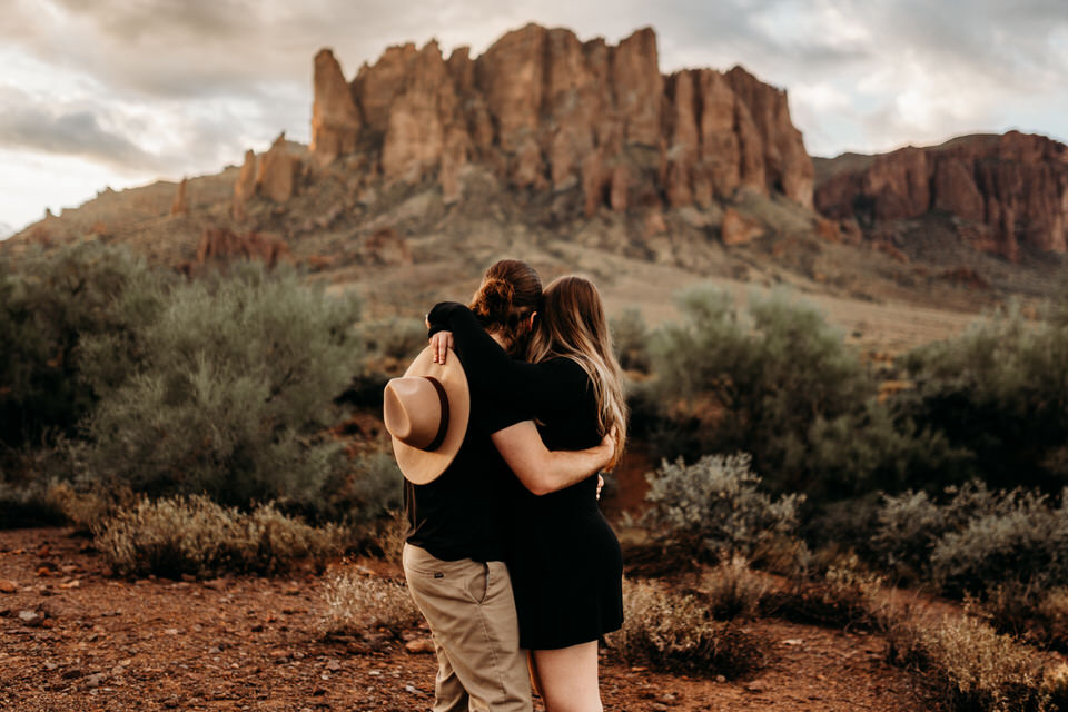 Engagement in Lost Dutchman State Park
