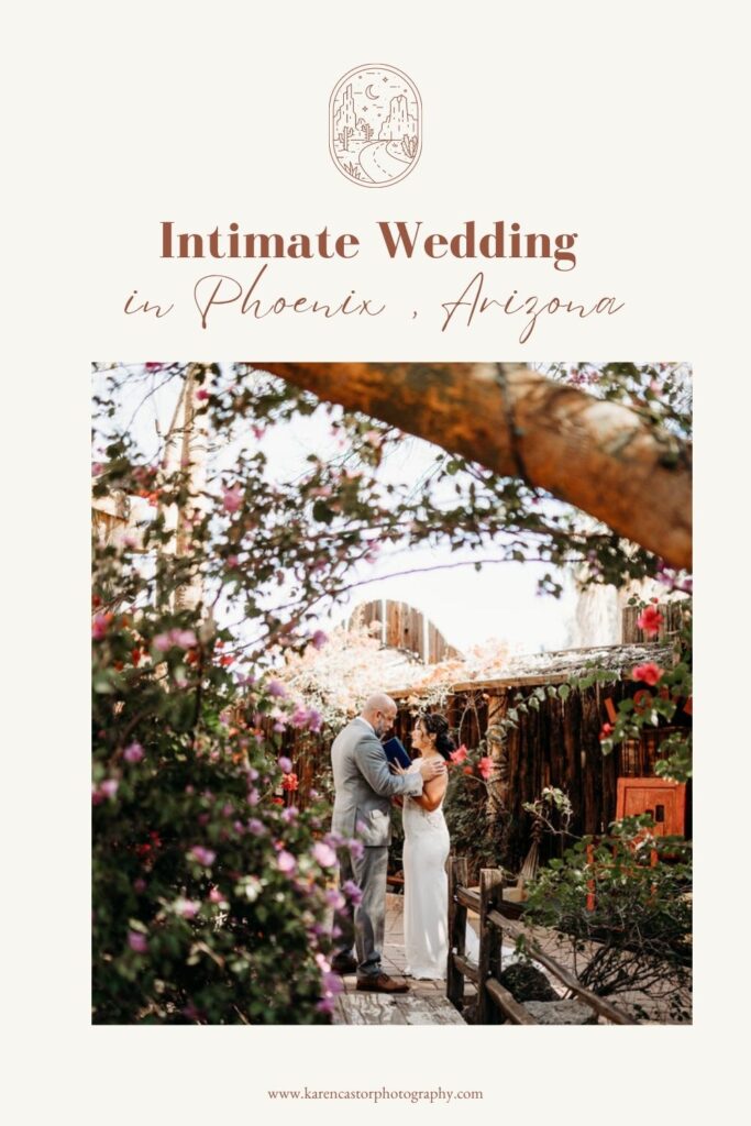 Phoenix, Arizona wedding at Boojum Tree Hidden Gardens