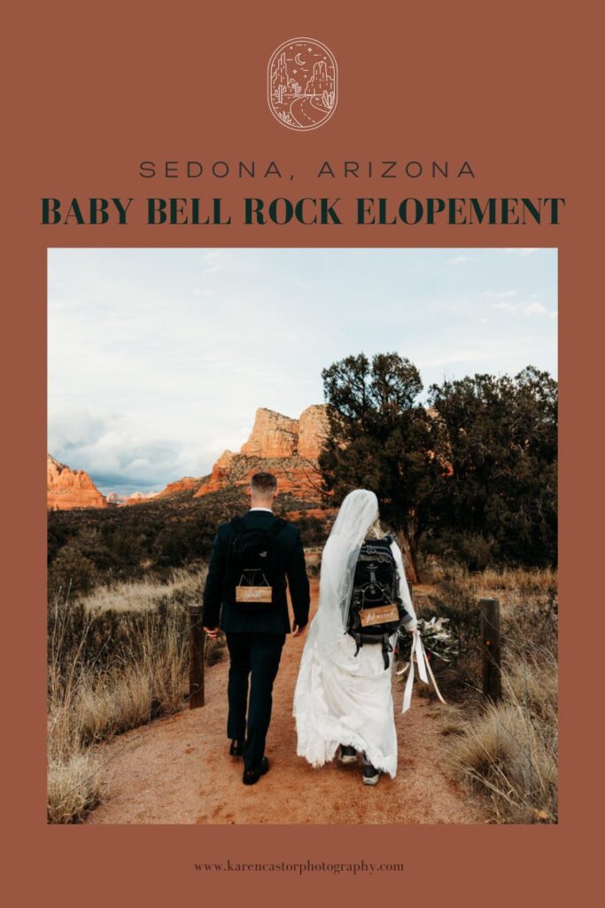Sedona, Arizona Baby Bell Rock elopement