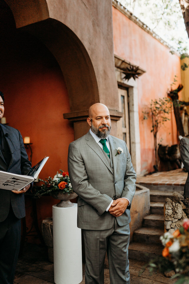 Boojum Tree Hidden Gardens,  wedding ceremony