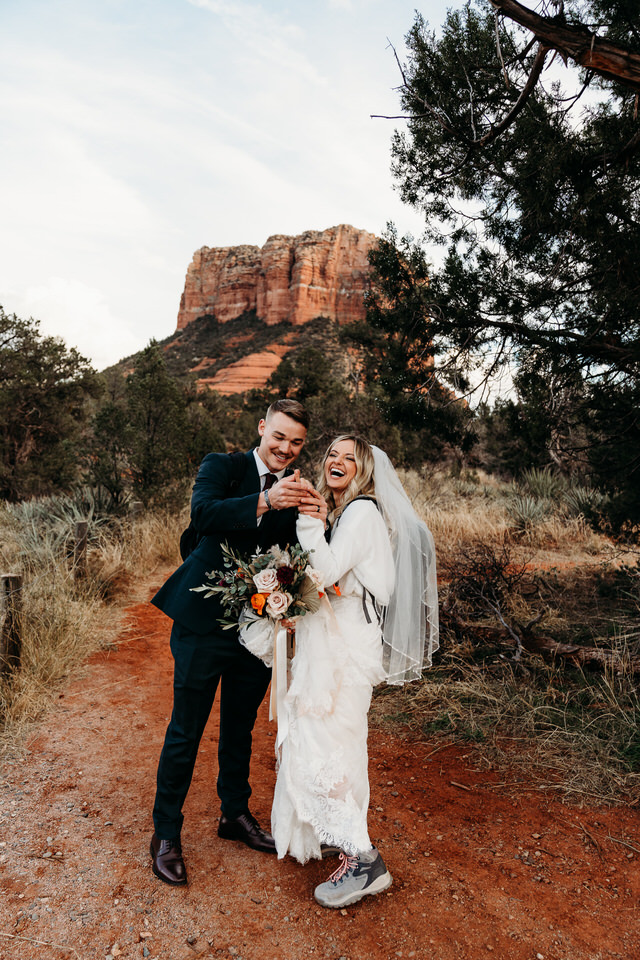 Arizona Adventure elopement in Sedona