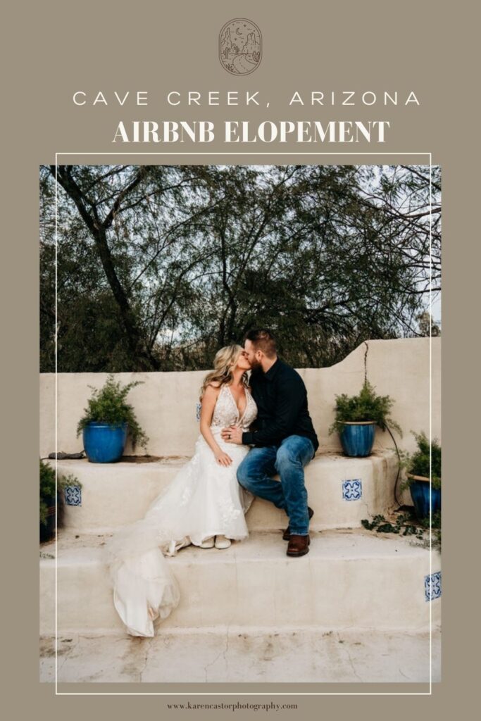 Cave Creek, Arizona Airbnb elopement