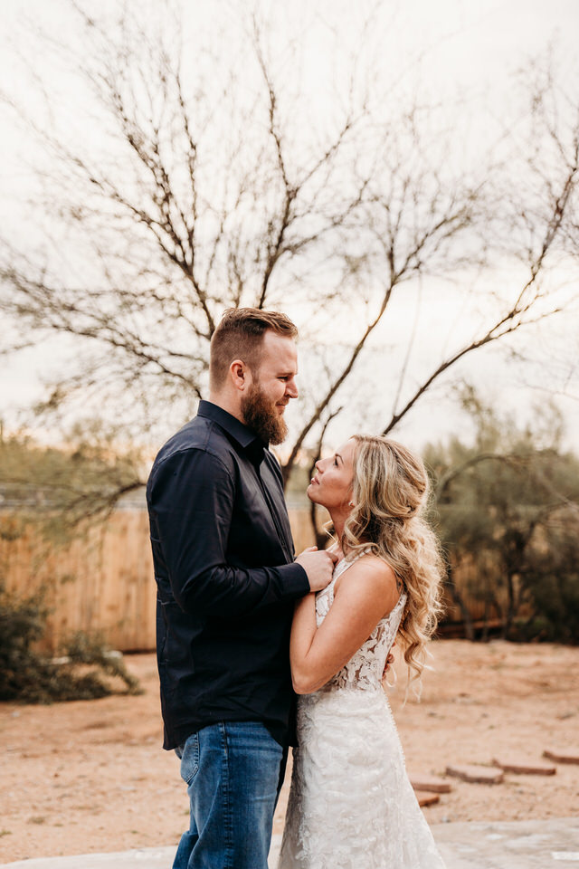 Bridal Portraits in Cave Creek, AZ