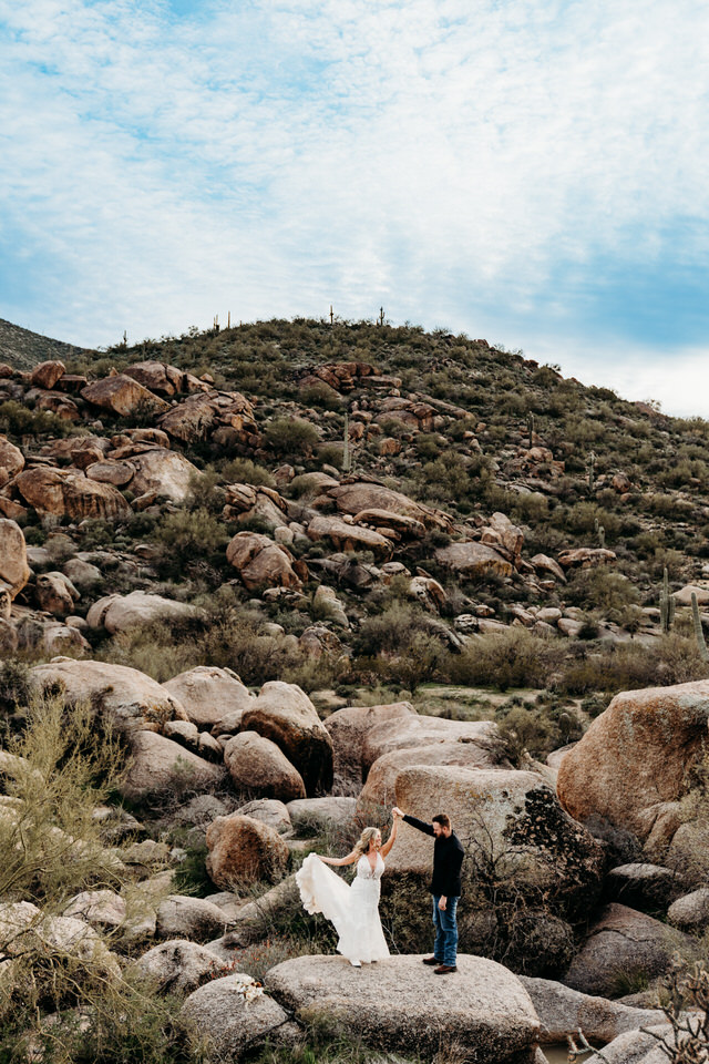 Cave Creek, AZ Elopement