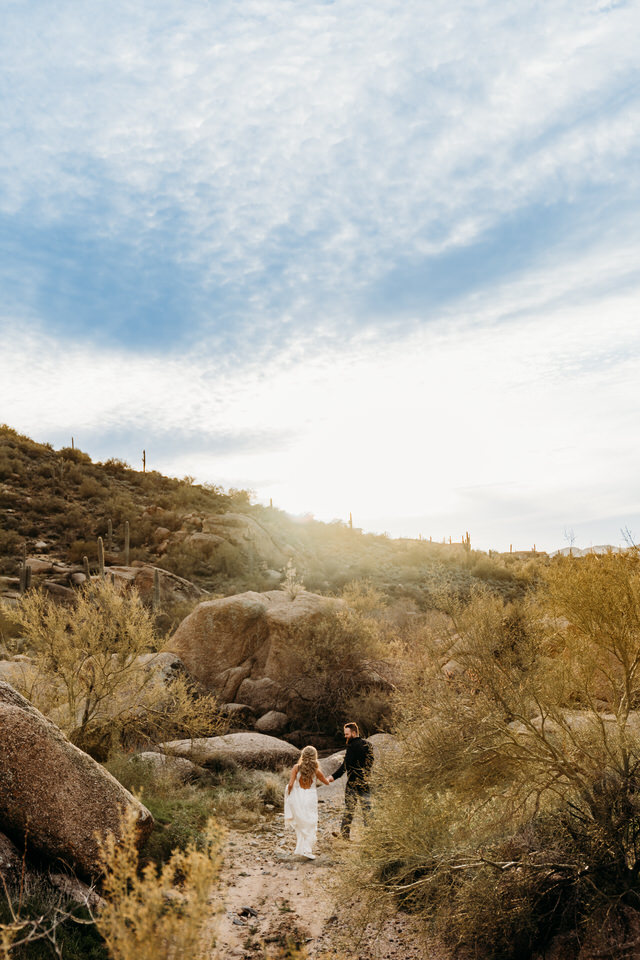 Wedding in Cave Creek, AZ