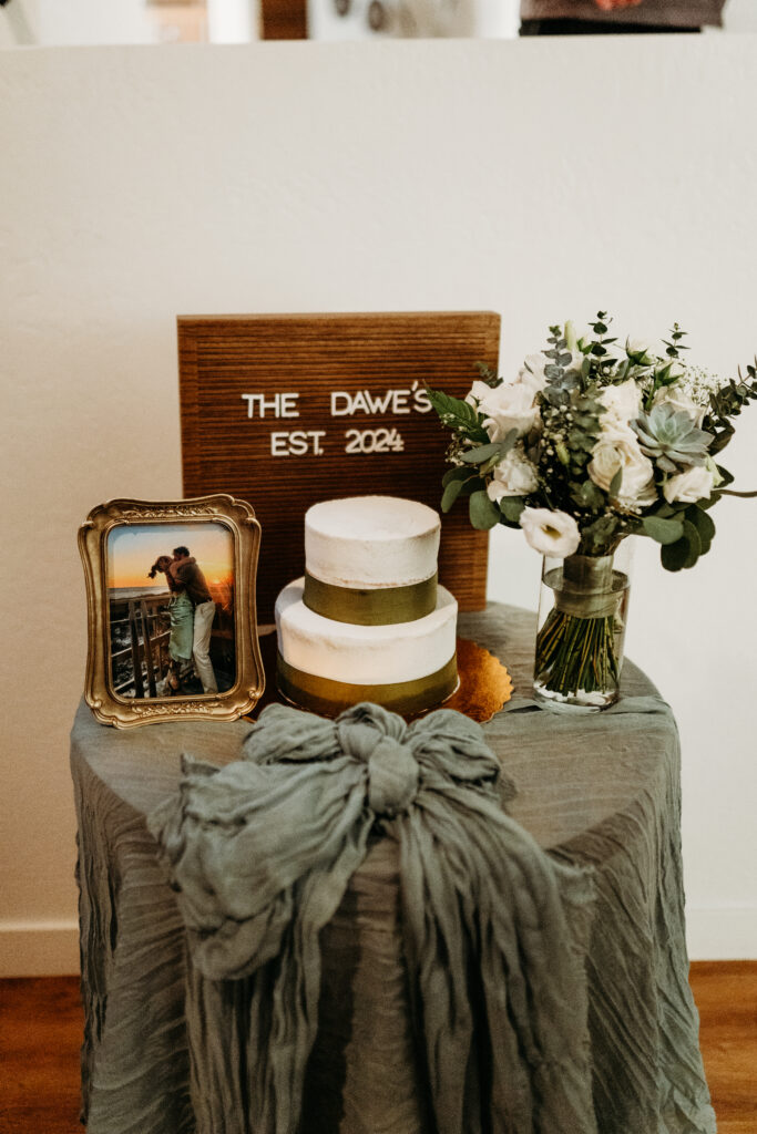 An intentional Arizona desert elopement capturing a sunset ridge first dance and off road adventure.