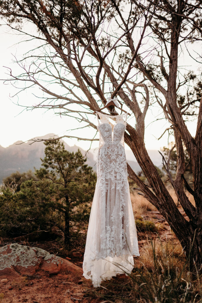 A Sedona adventure elopement featuring a sunrise hike, off-road Jeep experience, and sunset at Merry Go Round Rock.