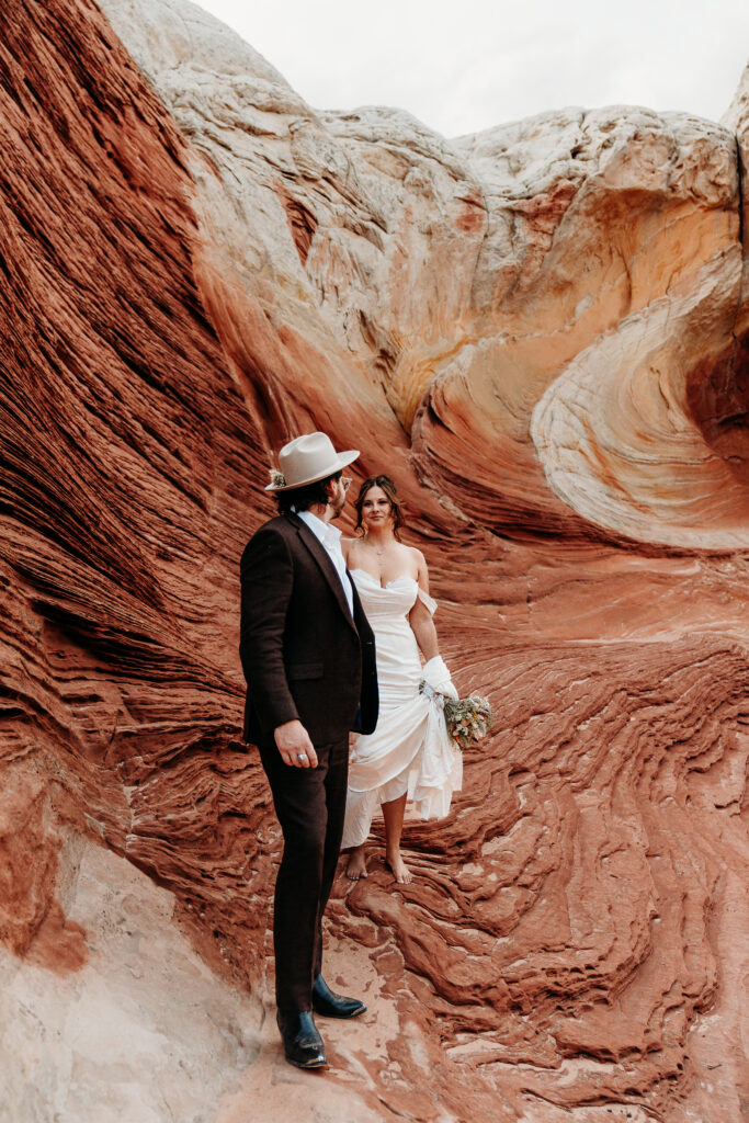 An off-road Sedona elopement adventure centered on connection, flexibility, and a stress free wedding day.