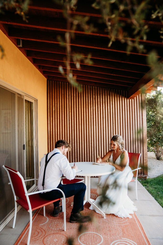 A Deadhorse Point elopement with a relaxed evening timeline, vineyard portraits, and an intimate sunset ceremony overlooking the canyon.